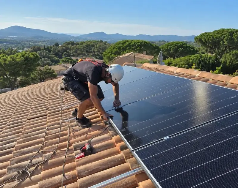 Installateur panneaux solaires Doussard — pose photovoltaïque sur toiture