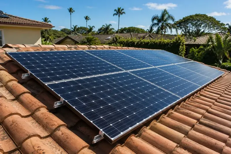 Installation de panneaux solaires à Doussard